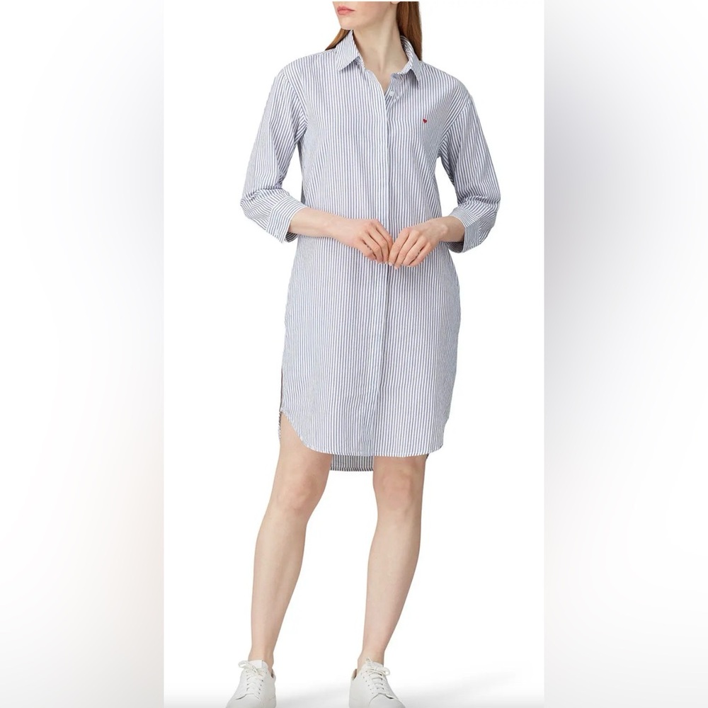 Sundry WOMEN'S PIN STRIPE SHIRT DRESS (0)